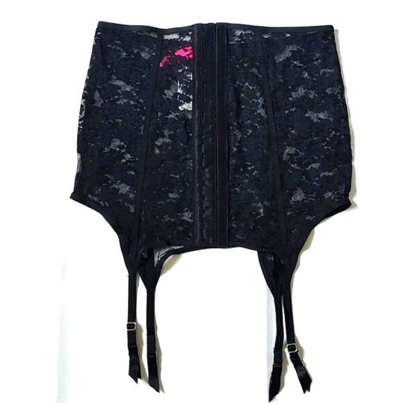 New With Tag‎ La Senza Size XS High Waist Black Garter Skirt - Picture 7 of 14